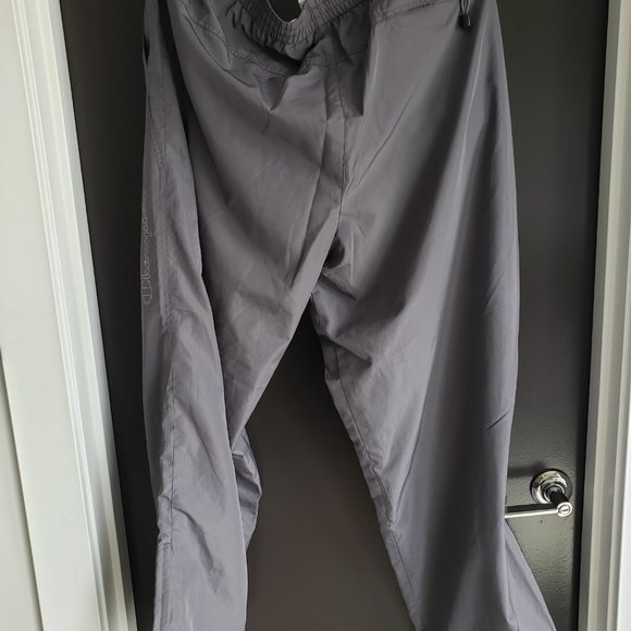 Champion Large Jacket and XXL Pants Grey & Orange Matching Track Suit - Picture 8 of 10